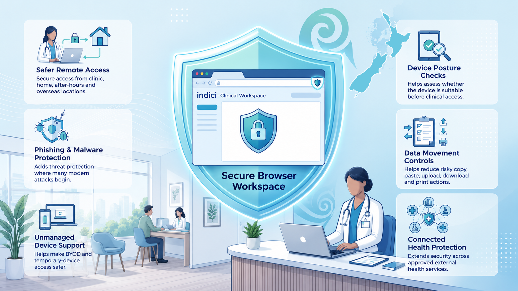 indici Secure Browser Workspace cybersecurity integration